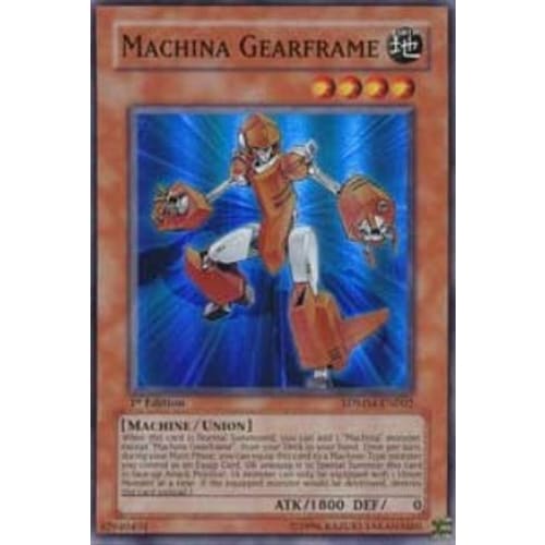 Machina Gearframe (SDMM-EN002) Super Rare 1st Edition