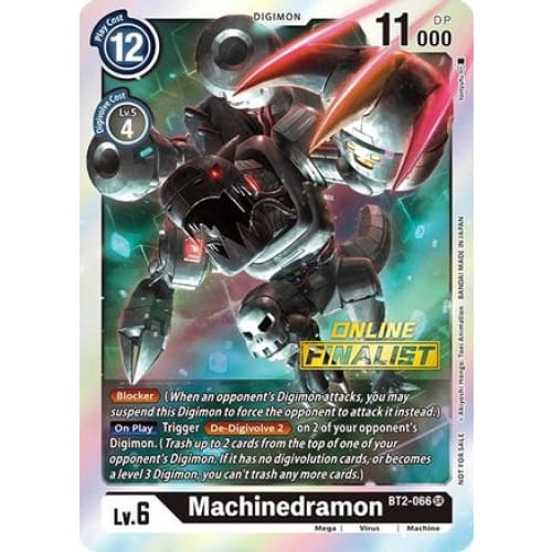 Machinedramon - BT2-066 (2021 Championship Online Regional)