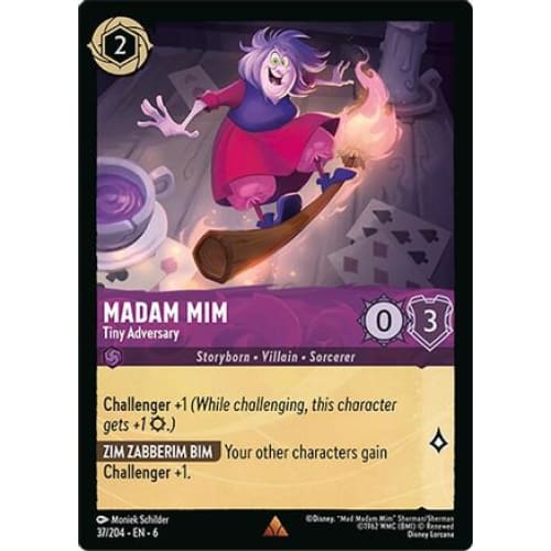 Madam Mim - Tiny Adversary (37/204) - Azurite Sea - Single