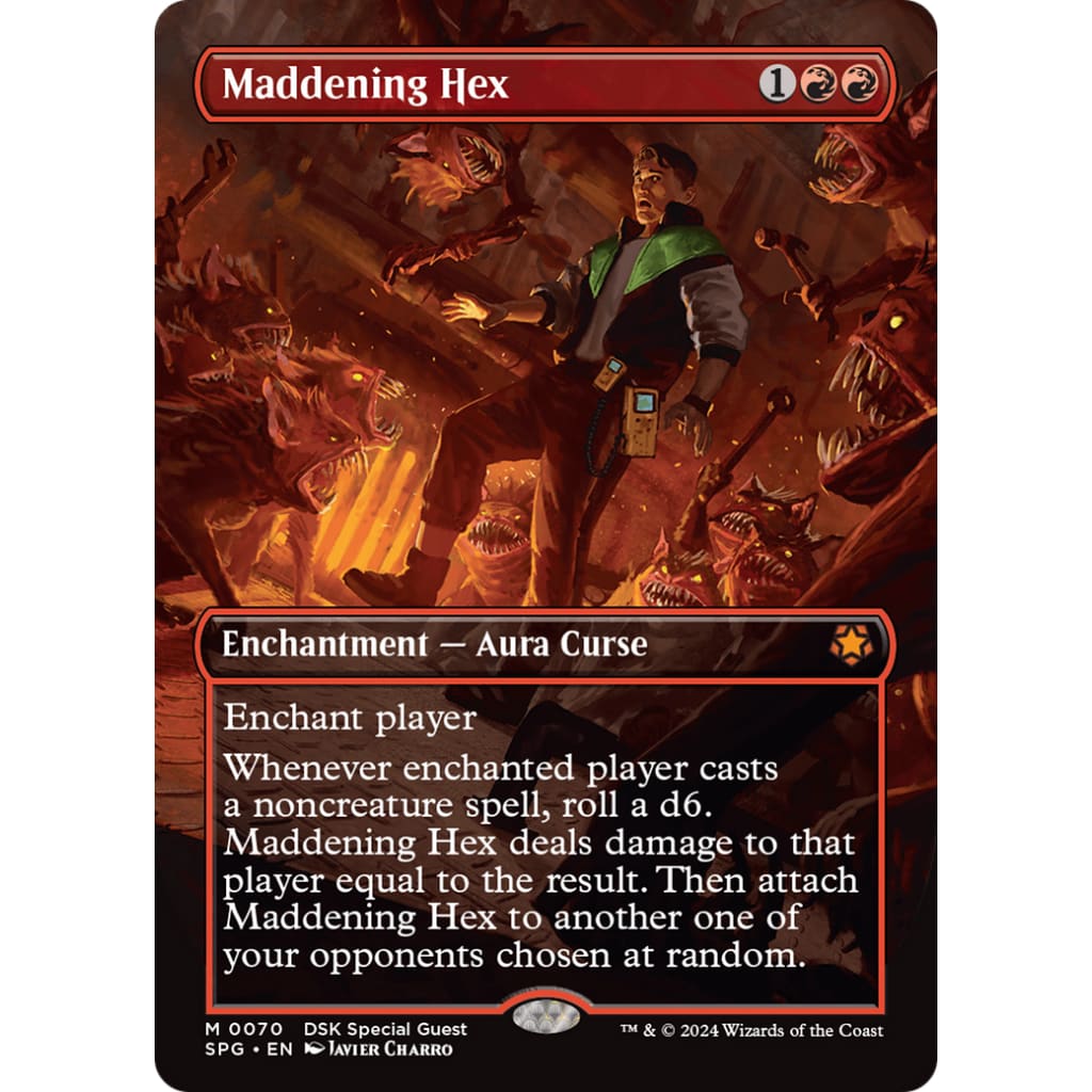 Maddening Hex (SPG-070) (Borderless) Foil - Single