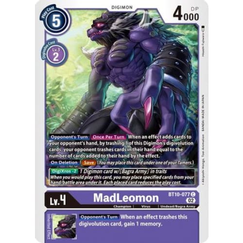 MadLeomon - BT10-077 - Common - Single