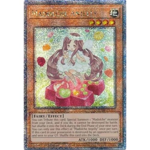 Madolche Anjelly (Quarter Century Secret Rare) - RA04-EN215