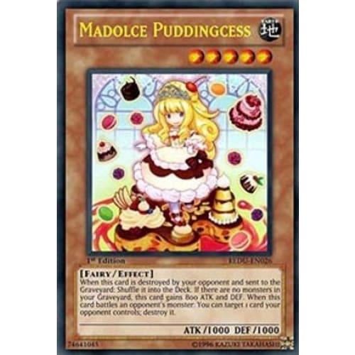 Madolche Puddingcess (REDU-EN026) Ultra Rare 1st Edition