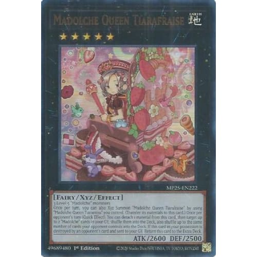 Madolche Queen Tiarafraise - MP25-EN222 Ultra Rare 1st