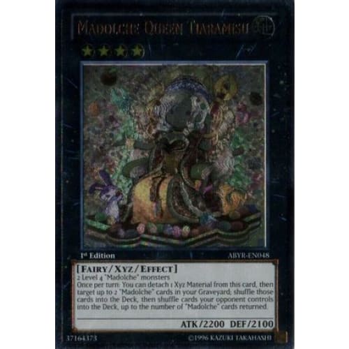 Madolche Queen Tiaramisu (UTR) (ABYR-EN048) Ultimate Rare