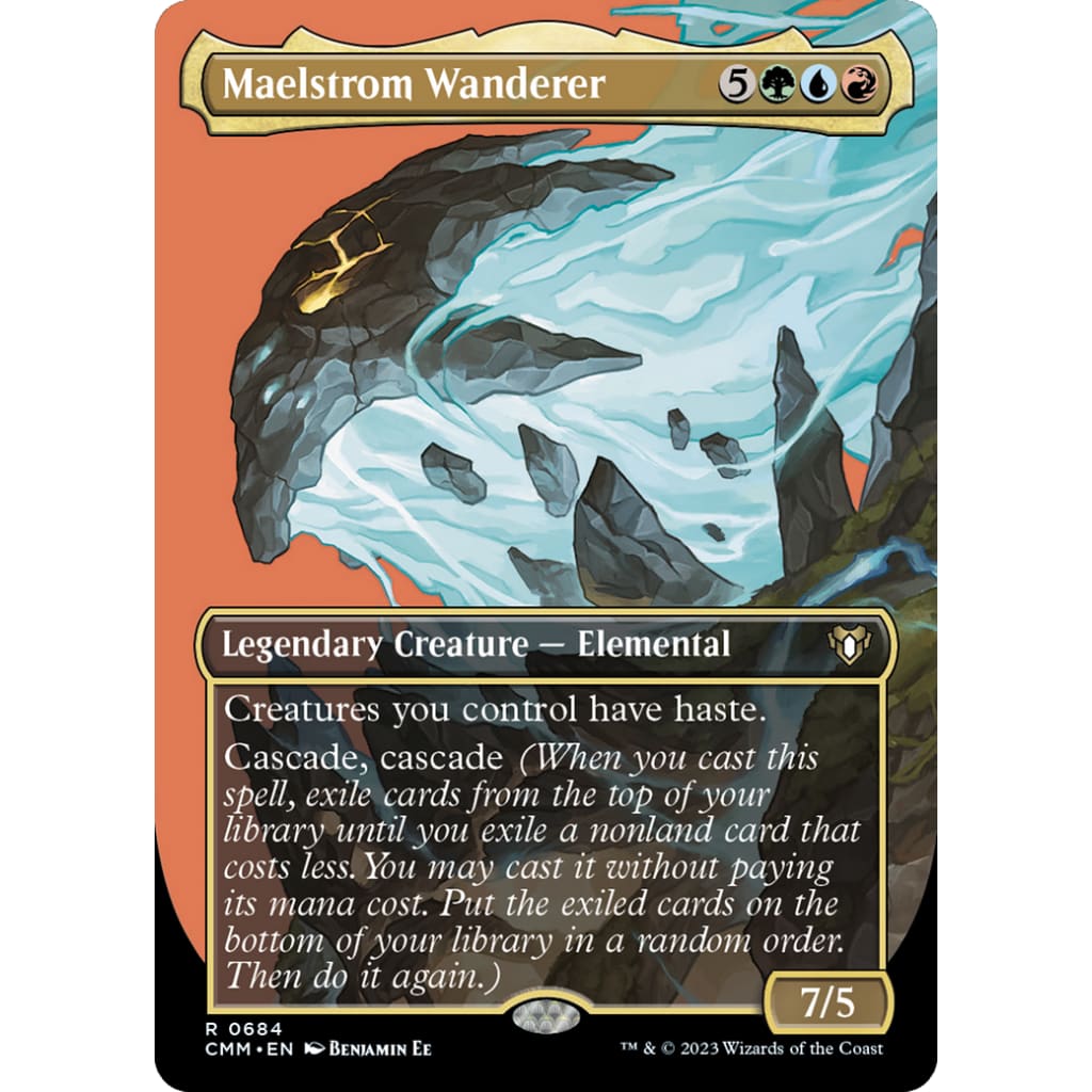 Maelstrom Wanderer (CMM-684) (Borderless) - Single