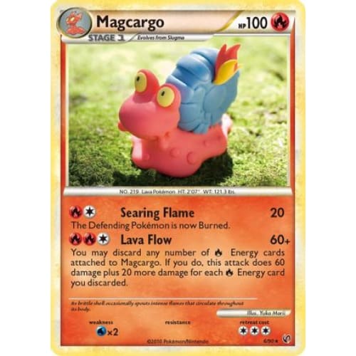 Magcargo (006/090) Holo Rare Holofoil - Single
