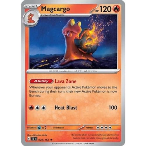 Magcargo (29) Rare Classic Reverse Holofoil - Single