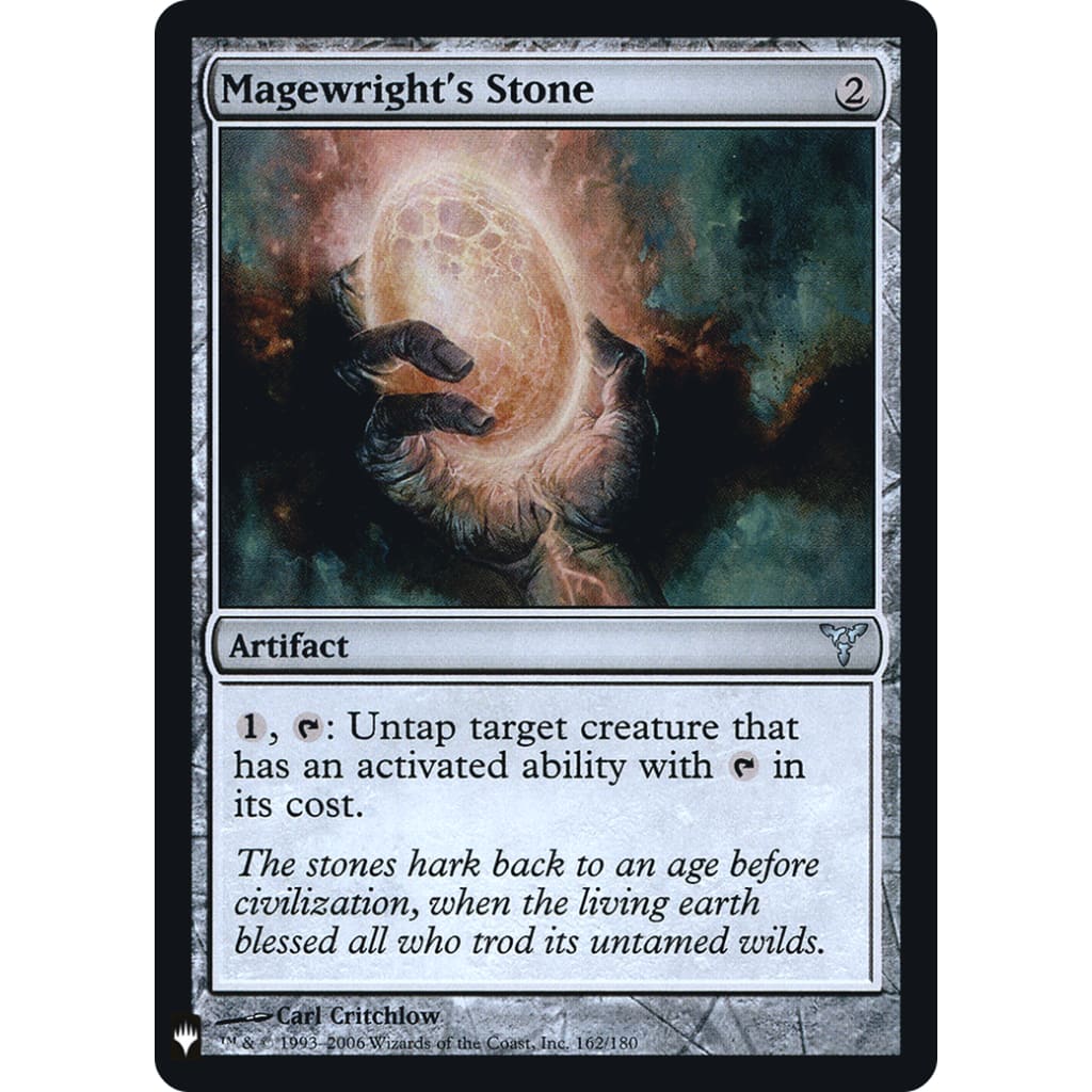 Magewright’s Stone (PLST-DIS-162) Foil - Single