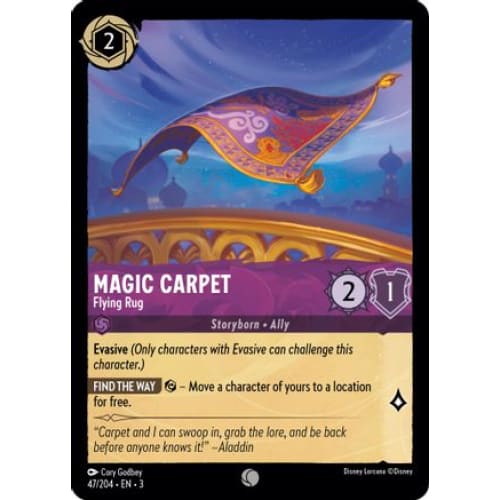 Magic Carpet - Flying Rug (47/204) - Into the Inklands Cold