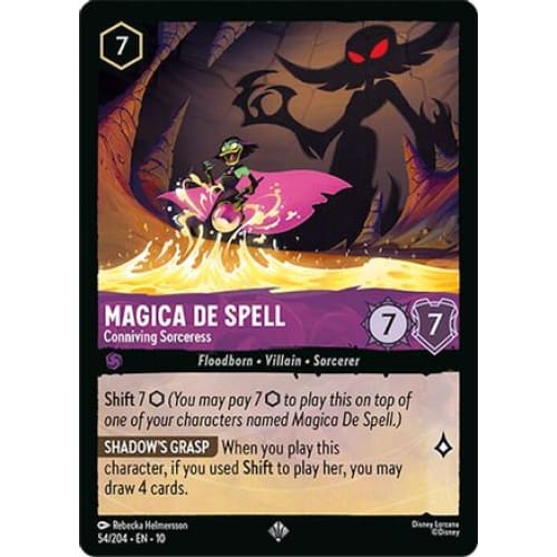 Magica De Spell - Conniving Sorceress (54/204) - Whispers