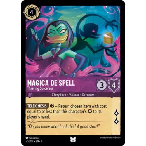 Magica De Spell - Thieving Sorceress (50/204) - Into