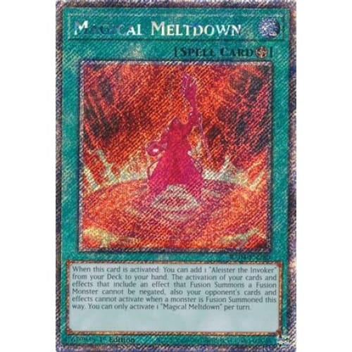 Magical Meltdown (Platinum Secret Rare) - RA04-EN280
