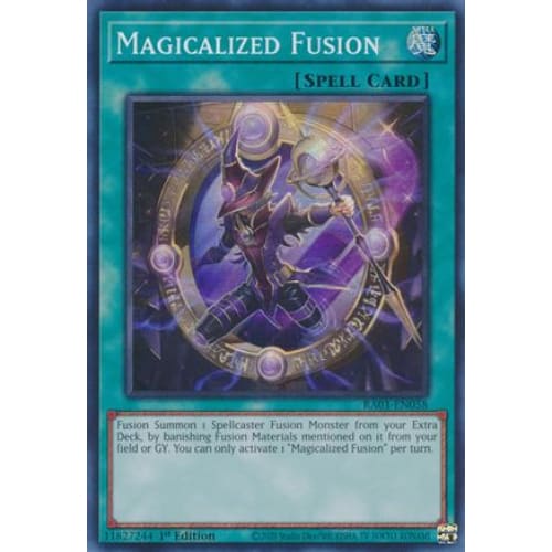 Magicalized Fusion - RA01-EN058 Super Rare 1st Edition