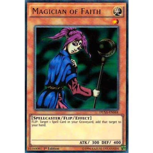 Magician of Faith (DUSA-EN044) Ultra Rare 1st Edition