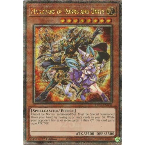 Magicians of Bonds and Unity (Quarter Century Secret Rare)
