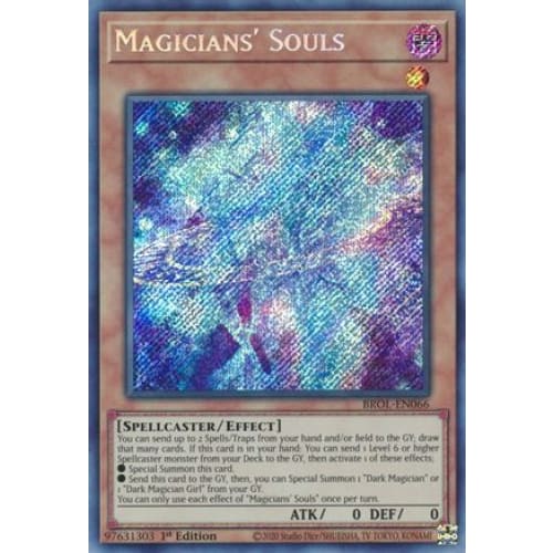 Magicians’ Souls (BROL-EN066) Secret Rare 1st Edition