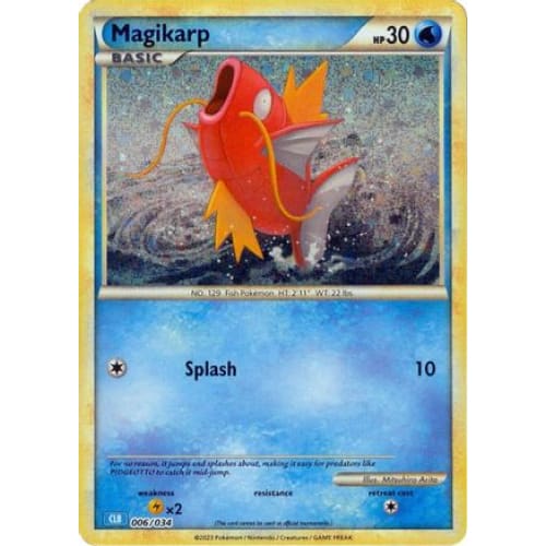 Magikarp (6) Rare Holofoil - Single