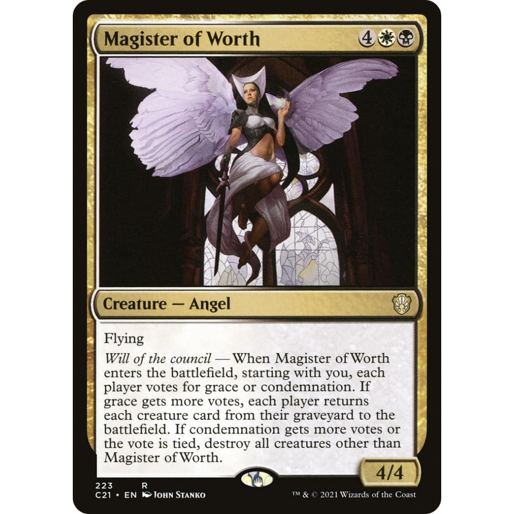Magister of Worth (C21-223) - Single