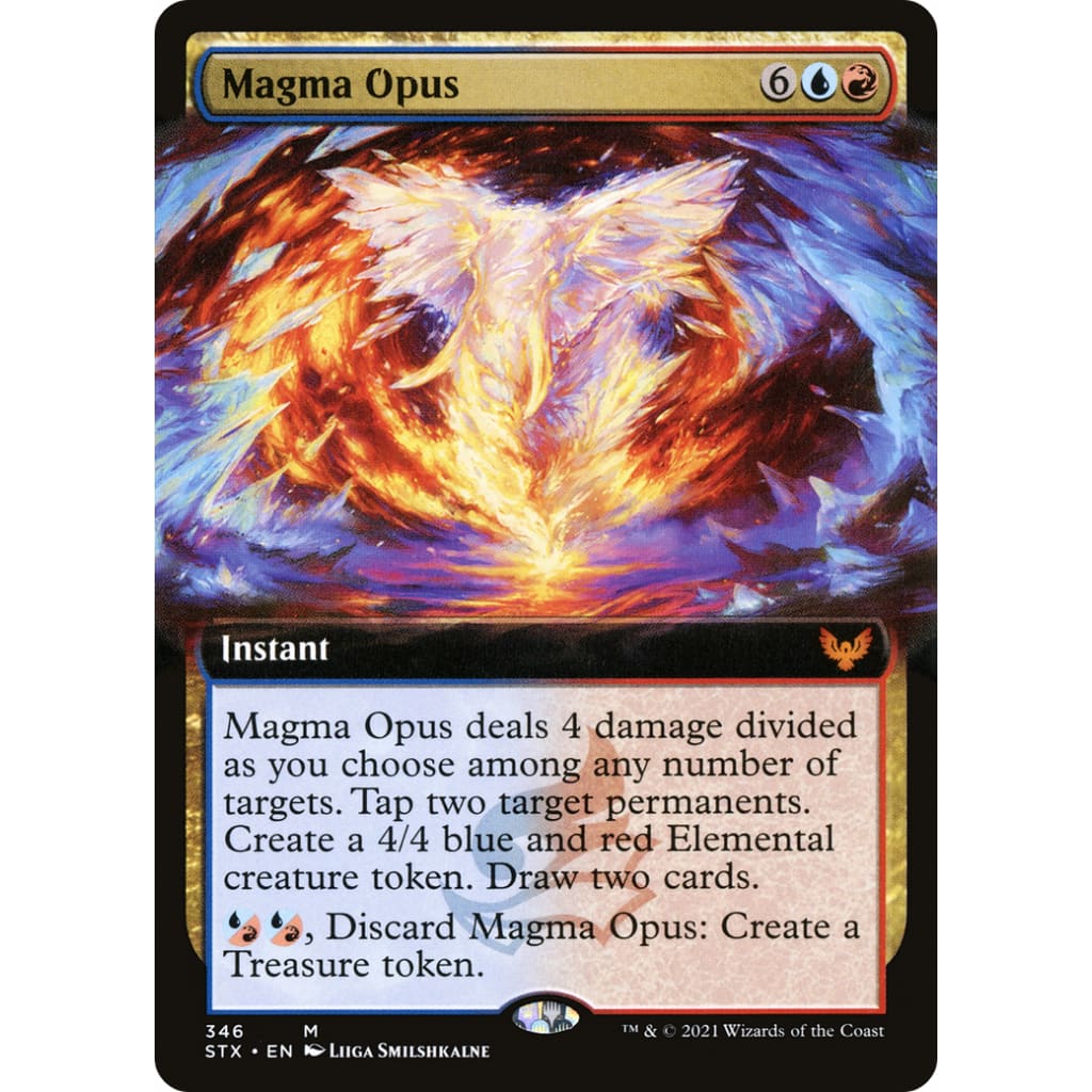 Magma Opus (Extended Art) (STX-346): Foil - Single