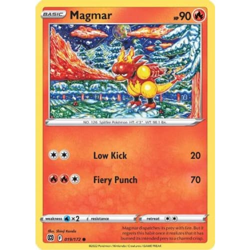 Magmar (019/172) Common - Single