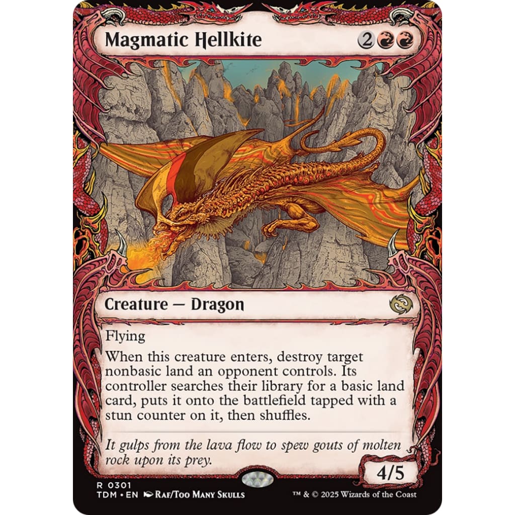 Magmatic Hellkite (TDM-301): (Showcase) - Single