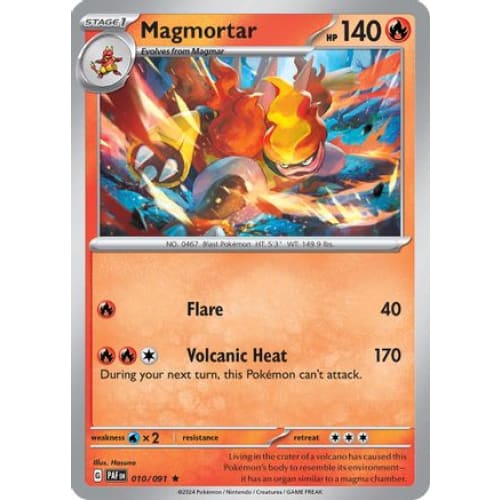 Magmortar (10) Rare Classic Reverse Holofoil - Single