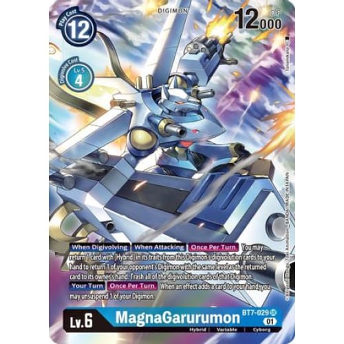 MagnaGarurumon (Alternate Art) (BT7-029 SR) Super Rare Foil