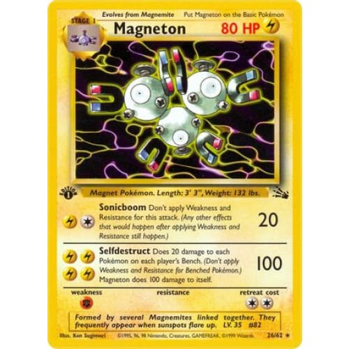 Magneton (026/062) Rare Classic Unlimited - Single