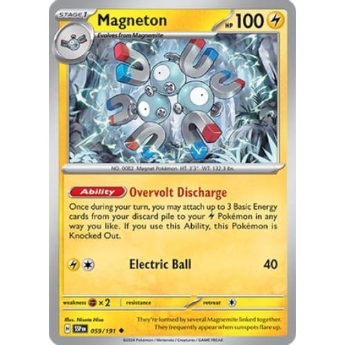 Magneton (59) Uncommon Reverse Holofoil - Single