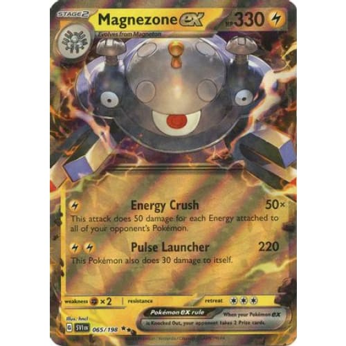 Magnezone ex - 065/198 (65) Double Rare Holofoil - Single