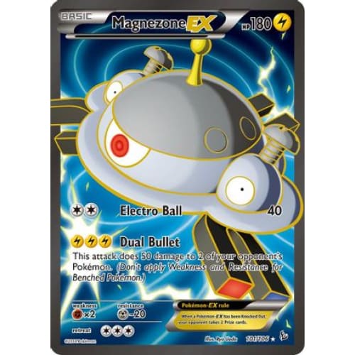 Magnezone-EX (101/106) Ultra Rare Holofoil - Single