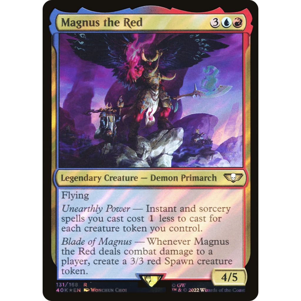 Magnus the Red (40K-131★) Foil - Single