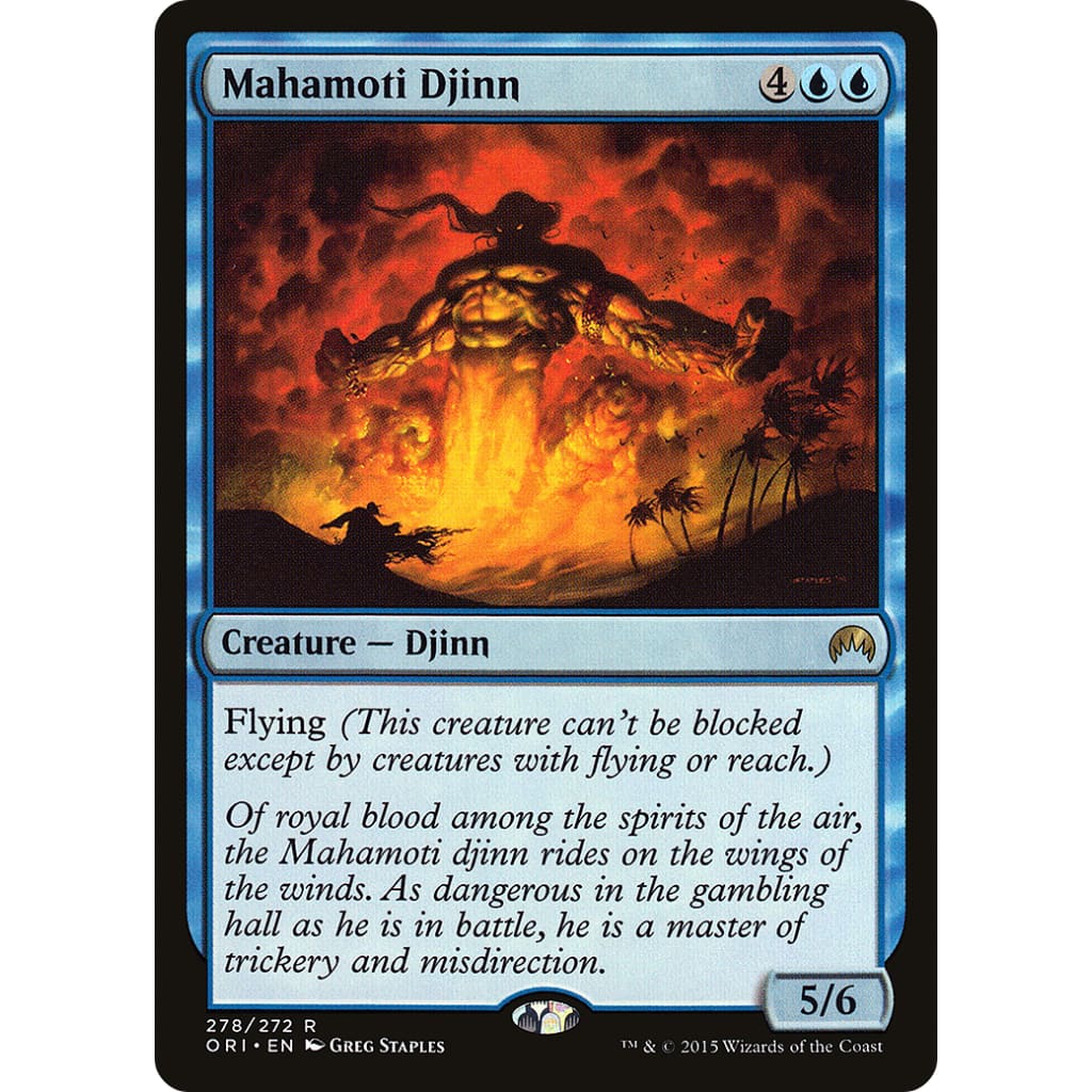 Mahamoti Djinn (ORI-278) - Single