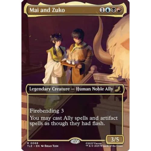Mai and Zuko (Borderless) (TLE-068) Foil - Single