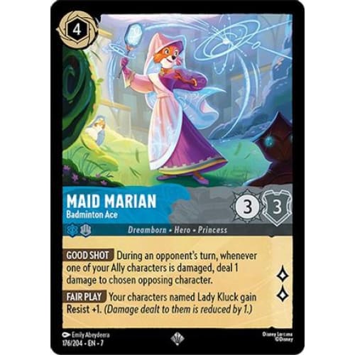 Maid Marian - Badminton Ace (176/204) - Archazias Island