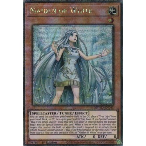 Maiden of White (Quarter Century Secret Rare) - SDWD-EN041