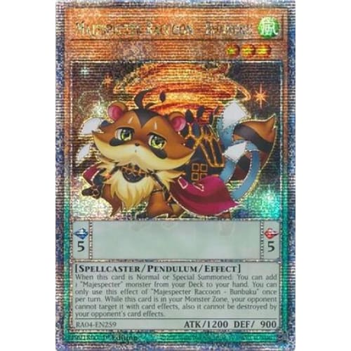 Majespecter Raccoon - Bunbuku (Quarter Century Secret Rare)