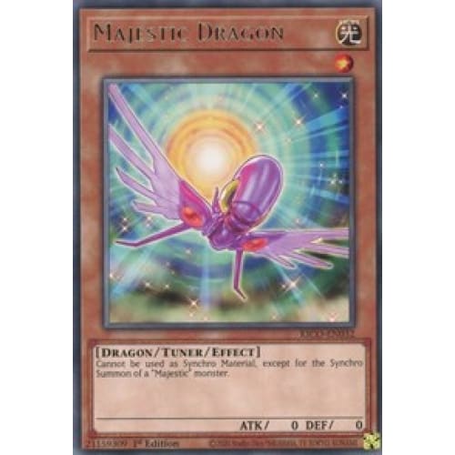 Majestic Dragon (KICO-EN032) Rare 1st Edition - Single