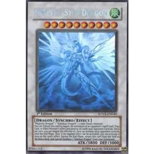 Majestic Star Dragon (Ghost Rare) (SOVR-EN040) Ghost Rare