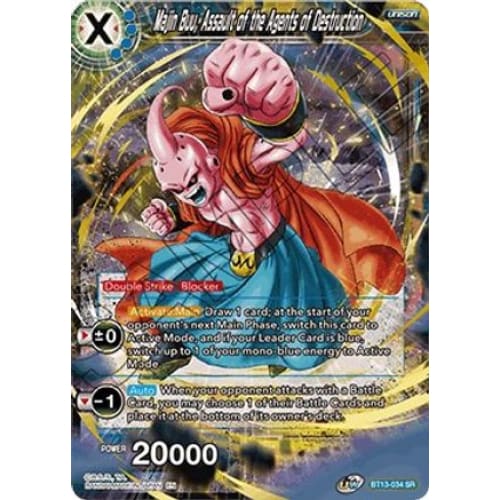 Majin Buu Assault of the Agents Destruction (Supreme