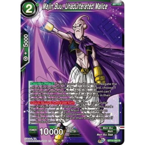 Majin Buu Unadulterated Malice (Cross Spirits) - Single