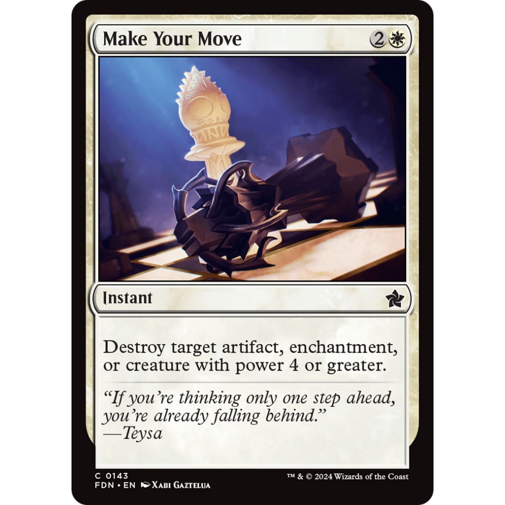 Make Your Move (FDN-143) Foil - Single