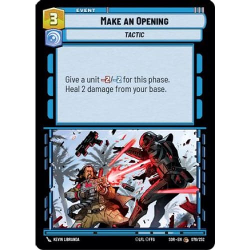 Make An Opening (076/252) - Spark of Rebellion Foil - Single