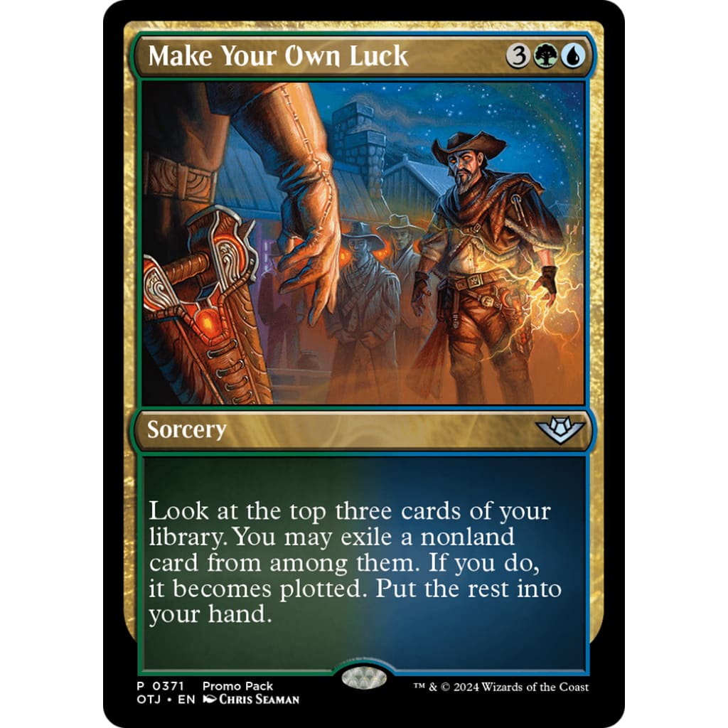 Make Your Own Luck (OTJ-371) Etched Foil - Single