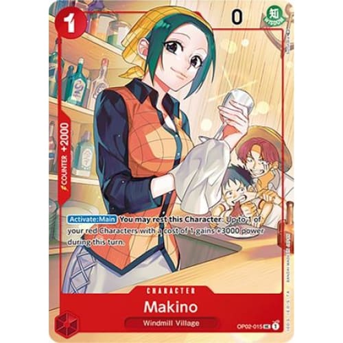 Makino (Japanese 1st Anniversary Set) OP02-015 UC One Piece
