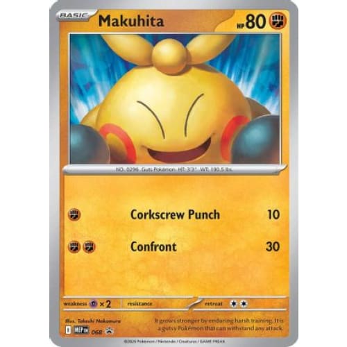 Makuhita - 068 (68) Promo Holofoil - Single