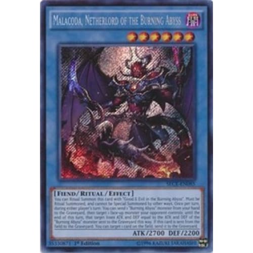 Malacoda Netherlord of the Burning Abyss (SECE-EN085)