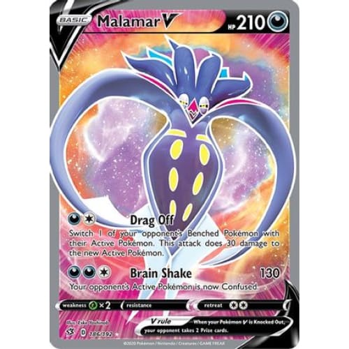 Malamar V (186/192) Ultra Rare Holofoil - Single