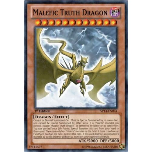 Malefic Truth Dragon (Starfoil) (SP14-EN044) Starfoil Rare